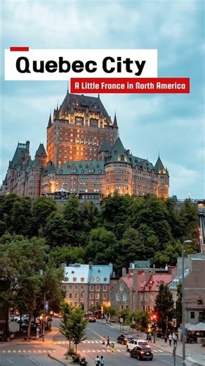 Québec City: A Touch of Europe in North America #looktrip #Quebec #canadatravel #explorecanada