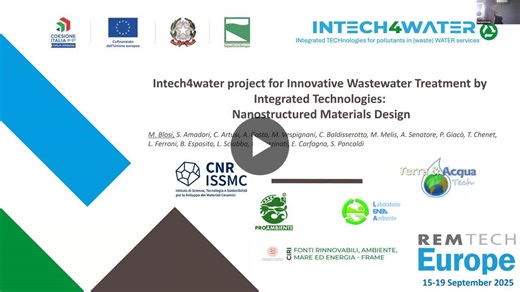 #wastewater #watertreatment #nanotechnology #environmentalengineering #innovation #sustainability #waterquality #advancedmaterials #circulareconomy #cleanwater #research #environmentaltechnology… | Remtech Europe