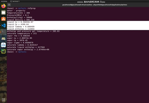 OpenFOAM调用nist refprop物性库