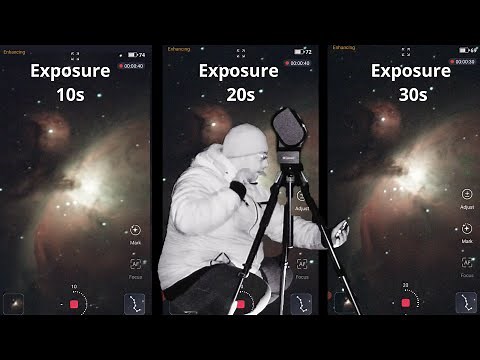 Seestar 50 Tutorial: How To Get Round Stars at 30s Exposures