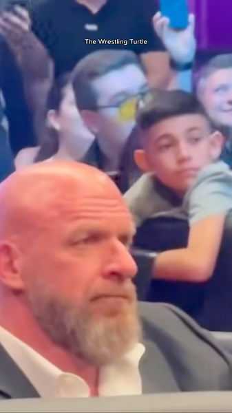 Triple H was not ready for once.. 😭😭 #wwe #prowrestling #tripleh