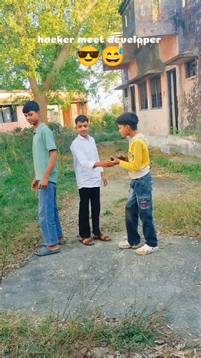 😅 hacker meet developer 😎