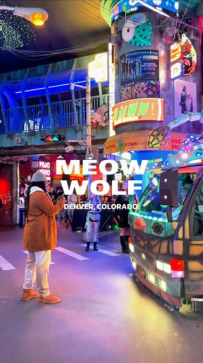 Denver Food & Scene on Instagram: "🥂AN ADULTS-ONLY PARTY AT MEOW WOLF YOU DON’T WANT TO MISS 🙌 BOOKMARK THIS POST SO YOU DON’T FORGET! If you’re looking for a unique date night activity or a night out with friends that’s adults-only, check out Adulti-Verse at @convergencestation . It’s a monthly after-hours takeover where the entire exhibit transforms into a high-energy, immersive night experience. During Adulti-Verse, the lights drop, the music hits differently, and the multiverse feels way m