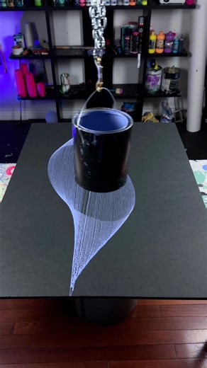 Love these shapes 🌀🔮🌀Follow for more experiments. #diyart #beginnerartist #pendulumpainting | Jake Boldt