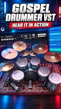 Gospel Drummer VST Full Music Demo Featuring Donyea Goodman