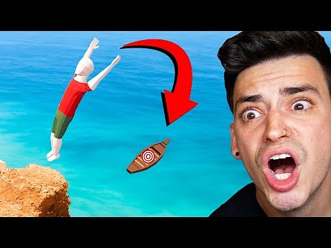 I Backflipped OFF A GIANT CLIFF in Crazy Flips 3D!