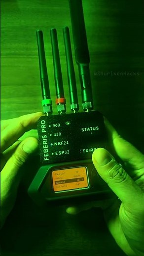 Feberis Pro ― SICKEST Flipper Board [GPS / ESP32 / 2× CC1101 / NRF24]