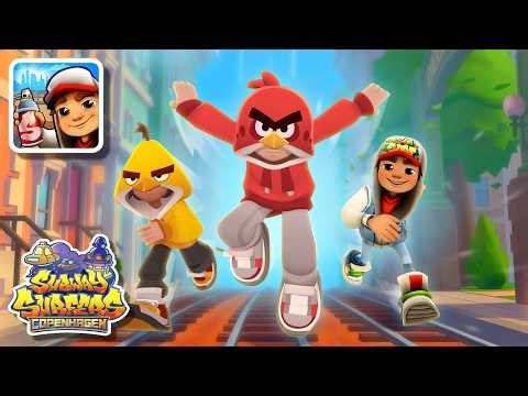 Chuck Angry Birds Surfer Unlocked - Subway Surfers Futuristic Copenhagen 2026 Soda Rush