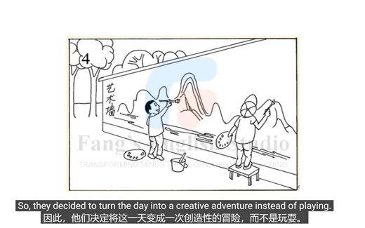 上海高考英语听说测试看图说话满分范例