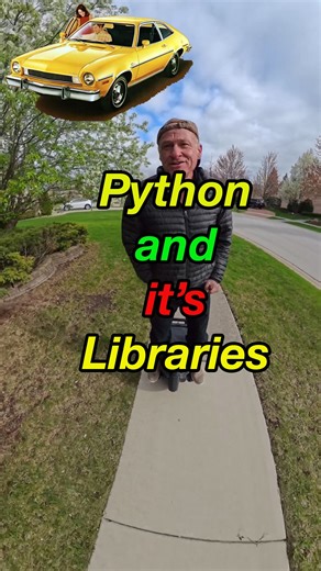 Edward S Honour | I can’t help comparing Python to my first car, the 1976 Ford Pinto. It’s slow and explodes if you hit it the wrong way. | Instagram