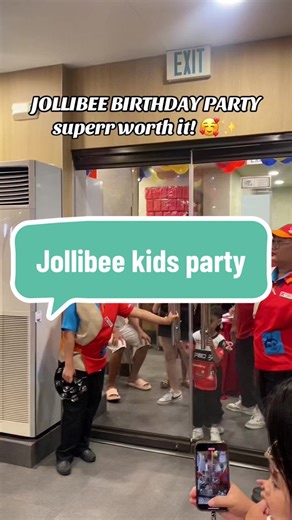 Caleb's First Birthday Celebration at Jollibee