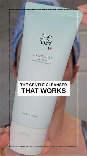 The Beauty of Joseon Green Plum Refreshing Cleanser is such a great everyday cleanser