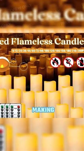 Create the Perfect Ambiance with These Floating Candles! | Flameless, Remote-Controlled Magic