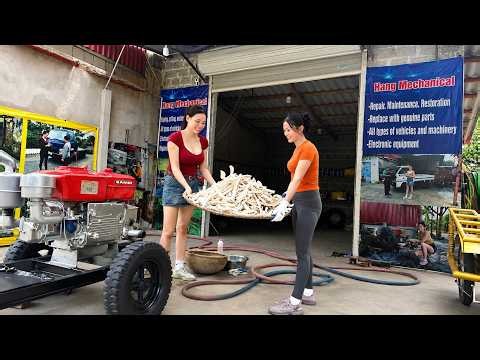 Genius girl: Restoring a Traditional Vietnamese Rice Tube Puffing Machine.