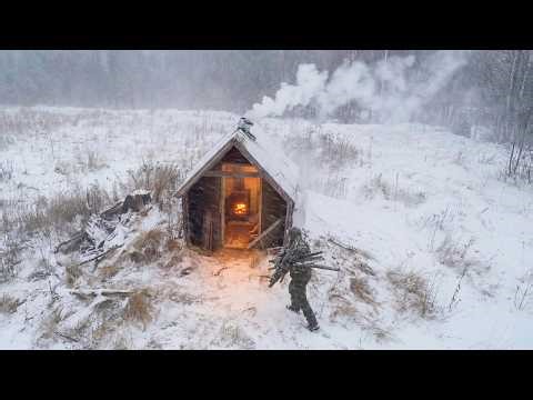 Restoring an Underground Cabin in the Wilderness | Start to Finish
