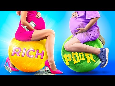 Rich Pregnant Vs Broke Pregnant