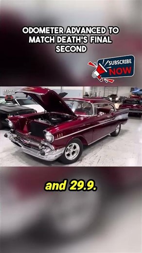 Odometer Advanced to Match Death's Final Second