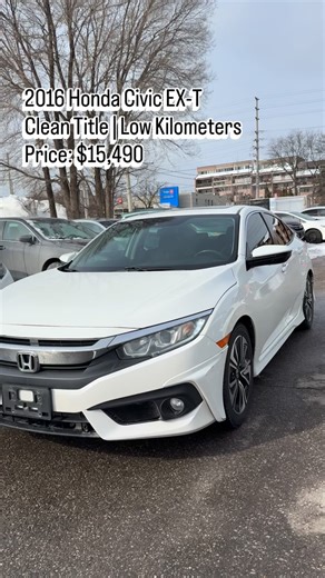 LONG DRIVE MOTORS | 2016 Honda Civic EX-T in great condition. • EX-T trim (turbo) • Heated Seats • Backup Camera • Remote start • Apple Carplay | Android Auto... | Instagram