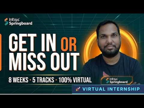 Infosys Springboard Internship 2026 | Complete Breakdown Before You Apply