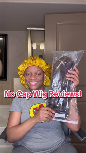 No Cap Wig Reviews ✨ This is the wig fresh out the box, no install yet. @Megalookhair shop Megalook wig # 1 👀 Installs wear tests coming next, cousins. Wig linked in my bio! #nocapwigreviews #megalookhair #wigtok #fyp #girlythings