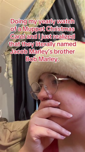 Robert Marley. His name is Robert Marley. How have I not realized this sooner #muppetchristmascarol #michaelcaine #christmas #achristmascarol #fyp