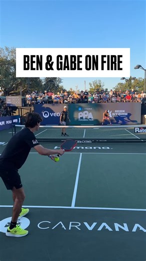 41K views · 2.5K reactions | 10 unanswered points for Ben and Gabe in game 2  They erase a 9-1 deficit and close it out 11-9  | PPA Tour | Facebook