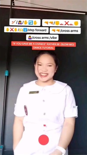 IF YOU GAVE ME A CHANCE (RATHER BE) DANCE TUTORIAL SLOW MO 0.5X SPEED #dancetutorial #tiktokdance