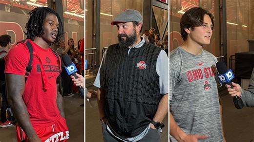 Postgame interviews with players and coaches | Ohio State vs. Ohio University