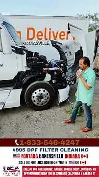New Technology to clean DPF filter (no open box ) in USA & CANADA now