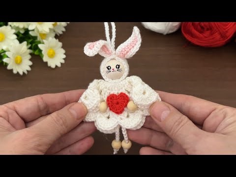 Cute Crochet Bunny Doll 🐰 | Beginner Amigurumi Tutorial | Make This Handmade Gift Today