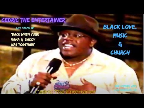 Cedric The Entertainer - "Black Love, Music & Church" | (Live Stand Up) Comedy Jam - 1997