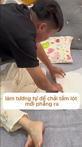 Instructions for dad to change postpartum pads for mom 🥰