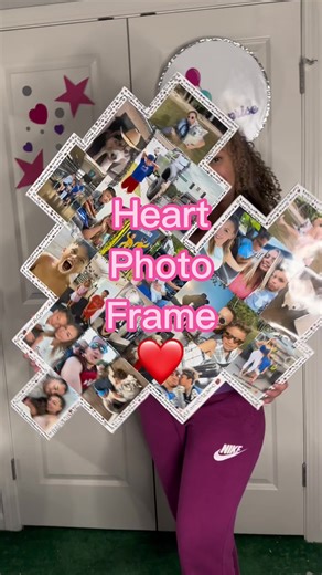 DIY Heart-Shaped Photo Frame Tutorial | Personalized Gift Idea