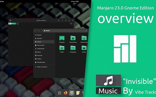 Manjaro 23.0“Uranos” Gnome版概述