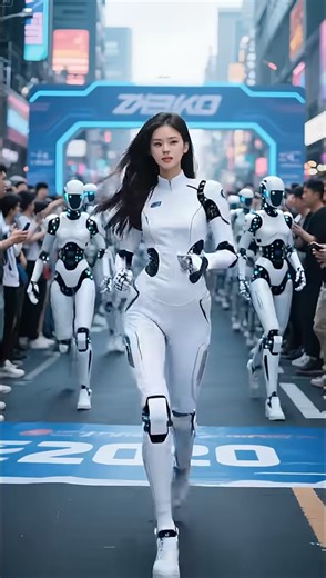 Robot running game #robot | Future Technology News York