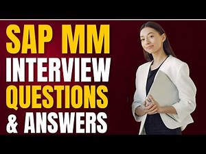 SAP MM Interview Questions And Answers for Beginners and Experts!