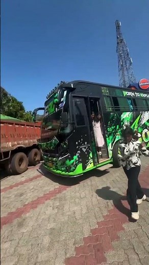 kerala tourist bus #komban #oneness