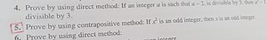 Prove using the contrapositive method:If x^2 is an odd intege... | Filo