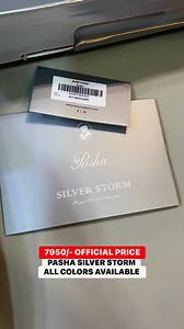 4.8K views · 46 reactions | PASHA SILVER STORM ALL COLORS AVAILABLE +923092233955 WHATSAPP ‼️ @top fans #reelsviralシ #shortsreels #reelsviralシfb #reelschallenge #luxury #menswear #reelsfbシ | Dress Code - Pakistan | Facebook