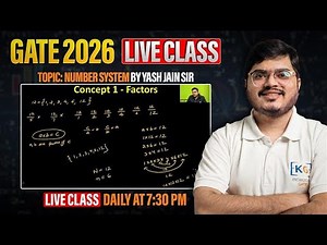 General Aptitude for GATE 2026 by Yash Sir | Complete Course + PYQs + Tricks