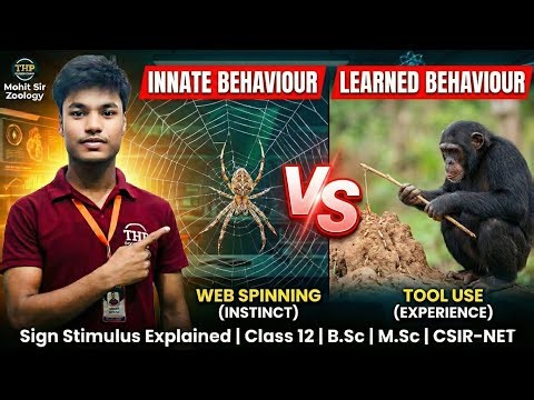 🔥 Innate VS Learned Behaviour: The Ultimate Battle! | Explained | Ethology | Mohit Sir