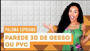 6.1K views · 186 reactions | Vem aprender com a @palomacipriano como fazer a instalação de 2 tipos de placas em 3D: a de gesso e a de PVC. #gesso #3D #instalação #PVC #placas #leroymerlin | Leroy Merlin Brasil | Facebook