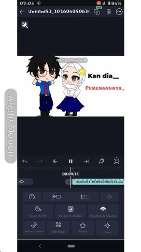 Tutorial Cara Aku Tweening | ib: @RYUN4_CUYY | #gacha #gachaclub #alightmotion #gacha_mira