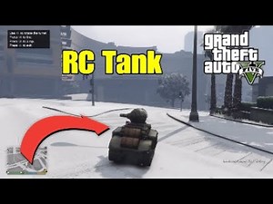How To Customize The RC Tank|GTA 5