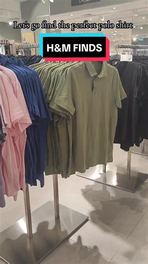 Finding the Perfect Polo Shirt at H&M