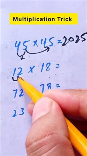 Multiplication Trick #math #maths