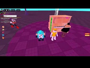 Donating in Starving pianists as Hatsune Miku!! || ROBLOX