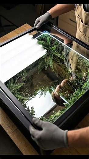 DIY Infinity Mirror Coffee Table! 🪞✨