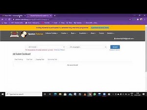 Spoken tutorial online test & password recover