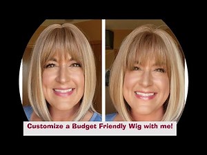 CUSTOMIZE a Budget Friendly AMAZON wig from Haircube/Kome with me! Less than $20 !